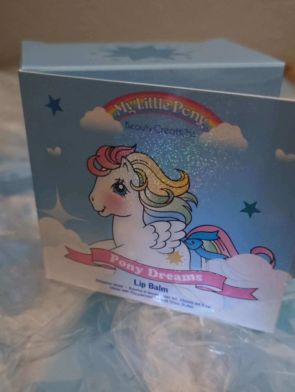 My Little Pony Lip Balm Jar - Pink & Light Blue